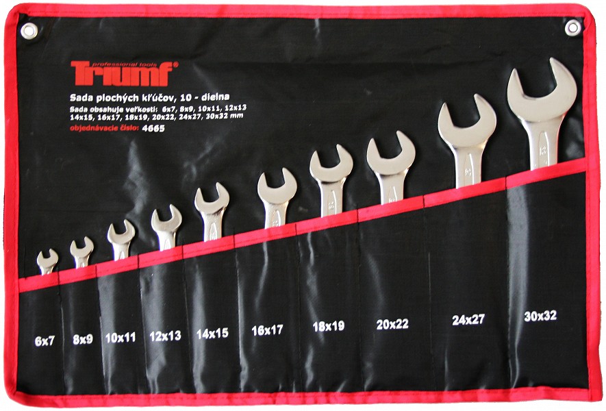 10-OS. LEHT-LEHTVÕTMETE KOMPL. 6-32MM TRIUMF