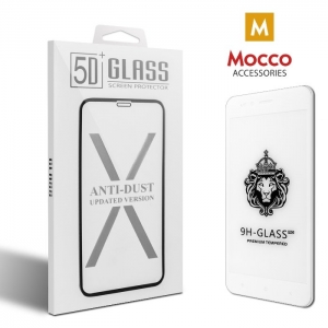 Mocco PRO+ Full Glue 5D Tempered Glass Full Coveraged with Frame Apple iPhone 7 / 8 White