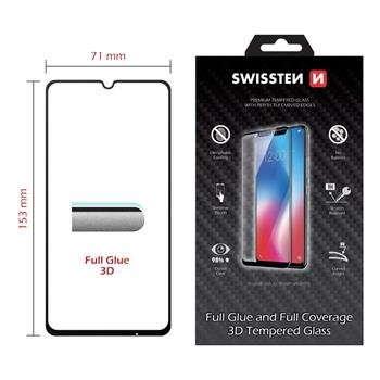 Swissten Ultra Durable 3D Full Face Tempered Glass Защитное стекло Xiaomi Redmi Note 7 / Note 7 Pro Черное