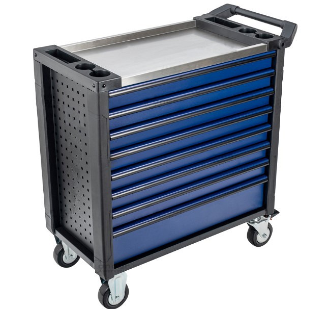 TÖÖRIISTAKÄRU XL LAI. INOX. TÜHI 8 SAHTLIT. PERFO. XL-WIDE TRIUMF