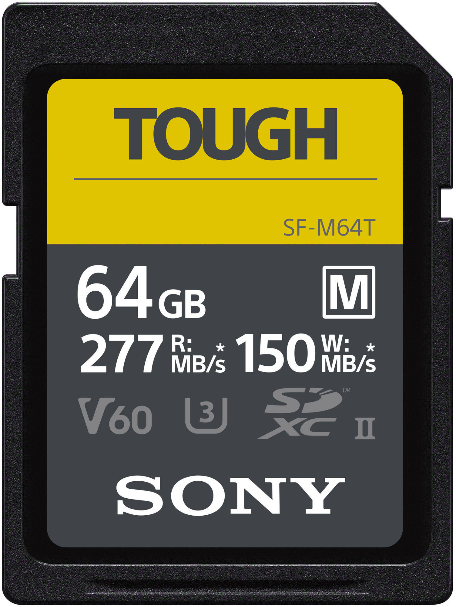 Sony mälukaart SDXC 64GB M Tough UHS-II C10 U3 V60