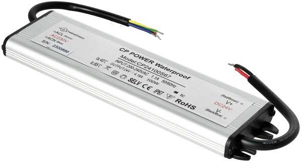 LED TOITEPLOKK 24V 100W 4.17A IP67 KOBI