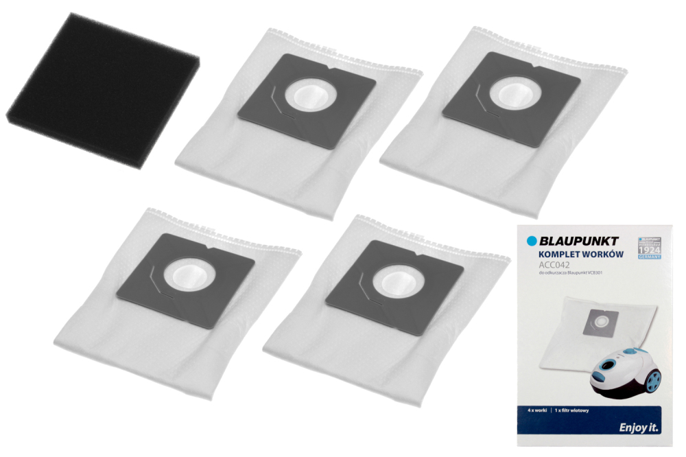 Blaupunkt ACC042 mic dustbags for VCB301 (4gab)
