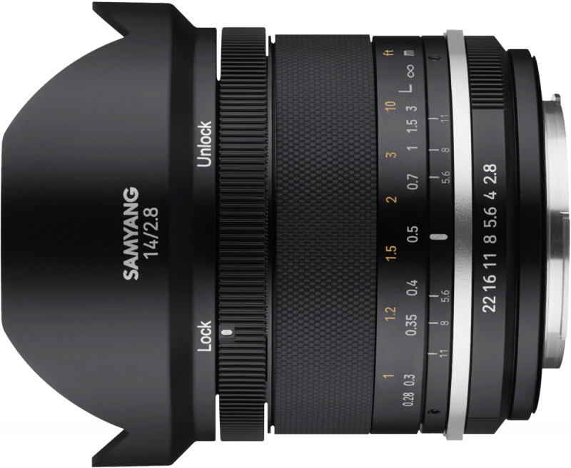 Samyang MF 14mm f/2.8 MK2 objektiiv Sonyle