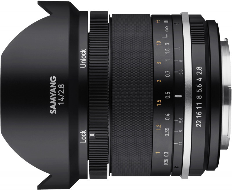 Samyang MF 14mm f/2.8 MK2 lens for Sony