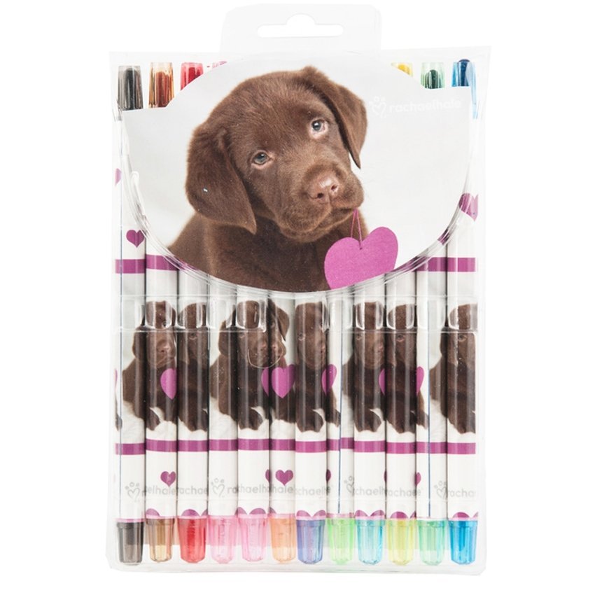 Paso RHO-3230 Studio Pets 12pcs Rotate Crayons