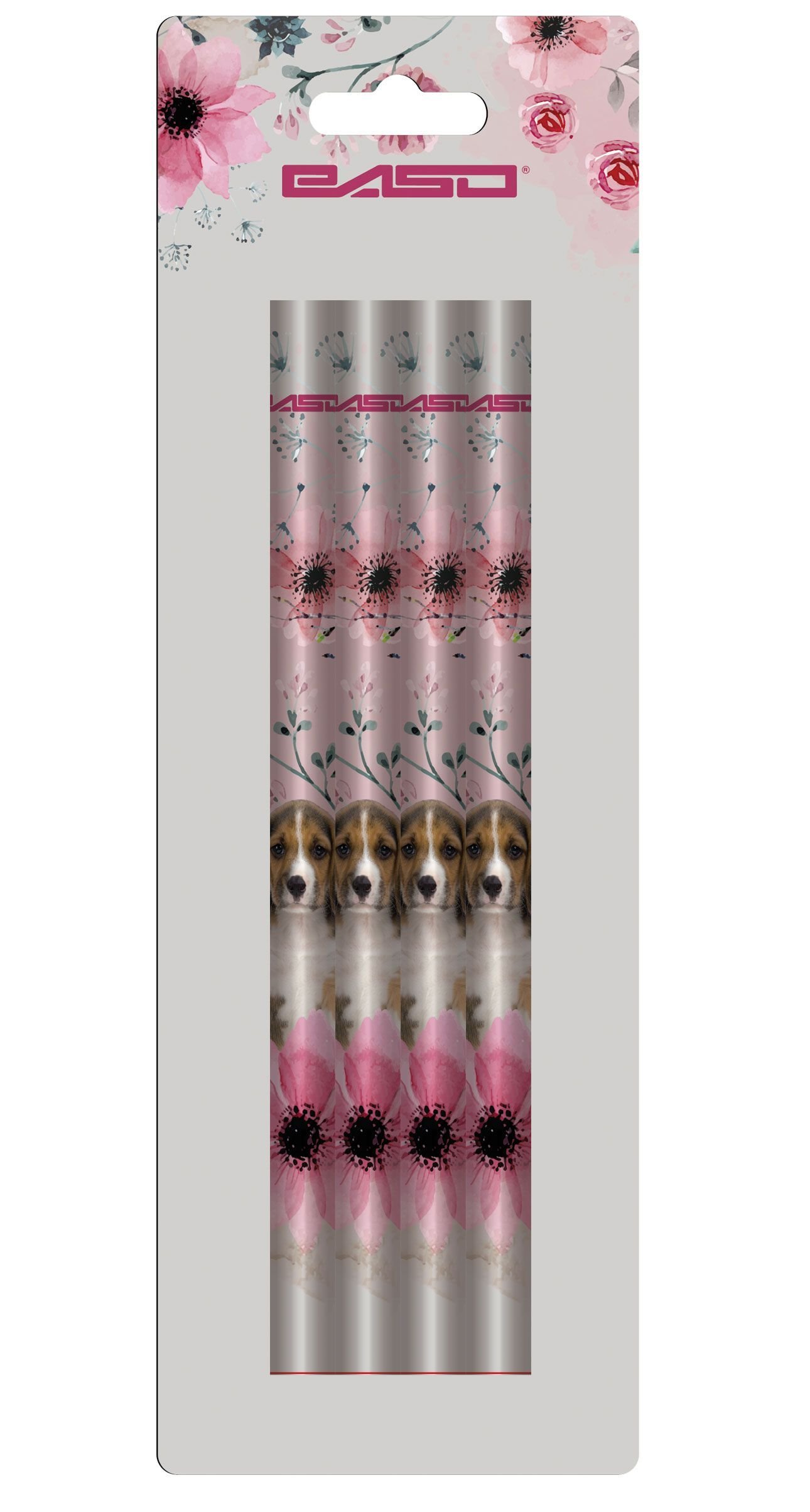 Paso 18-9044PS Dog 4pcs pencils