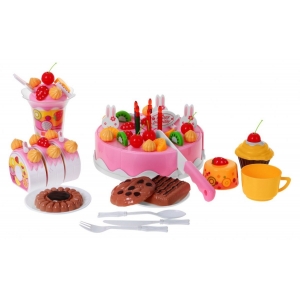 RoGer Interactive Birthday CAKE with 75 Items