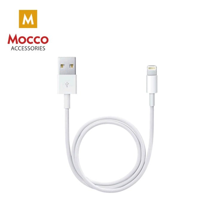 Mocco Lightning MD818ZM/A USB data and charging cable 2m White (Analog)