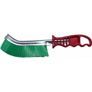 KÄSIHARI 265MM. NAILONHARJAS. PLASTKÄEPIDE 1TK