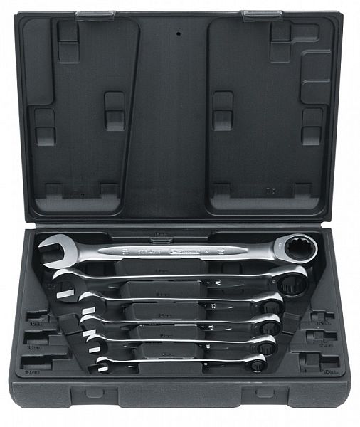 6-OS. TIRR SILMUS-LEHTVÕTMETE KOMPL. 8-19MM KARBIS KS TOOLS