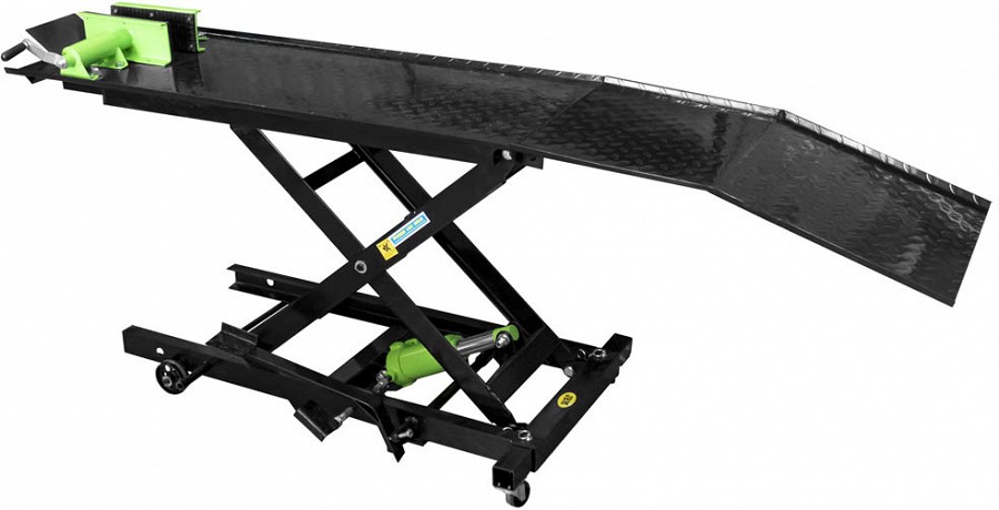 MOOTORRATTA PLATVORMTÕSTUK 1345X490MM+RAMP. 365KG JBM