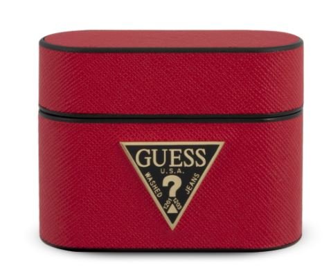 Guess GUACAPVSATMLRE Saffiano Чехол для Airpods Pro Red