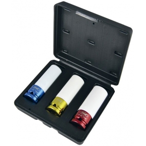 3-OS. VALUVELJE LÖÖKPADRUNITE KOMPLEKT 17 / 19 / 21MM 1 / 2" JBM