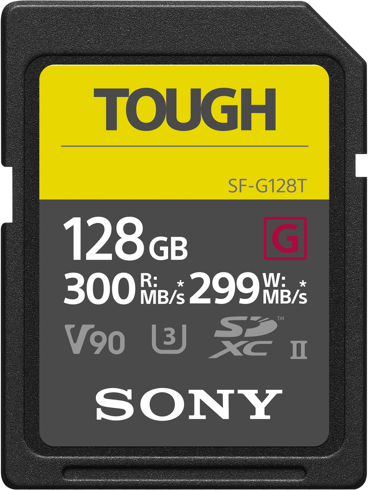 Sony memory card SDXC 128GB G Tough UHS-II U3 V90