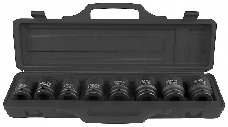 8-OS. 3 / 4" LÖÖKPADRUNITE KOMPLEKT 24-38MM KS TOOLS
