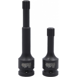 1 / 2" XZN 12-TÄHIKOTSIK M12 2TK 72MM  /  115MM KS TOOLS