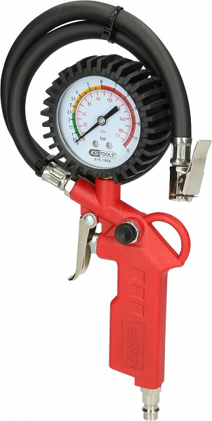 REHVIPUMPAMISE PÜSTOL 0-11BAR. VOOLIK 490MM KS TOOLS