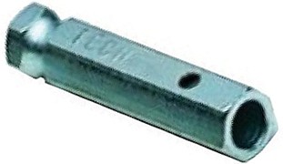 1 / 4" KIIRVAHETUSADAPTER KEERMESTATUD 5 / 16-24UNF (KUMMIKÄI)