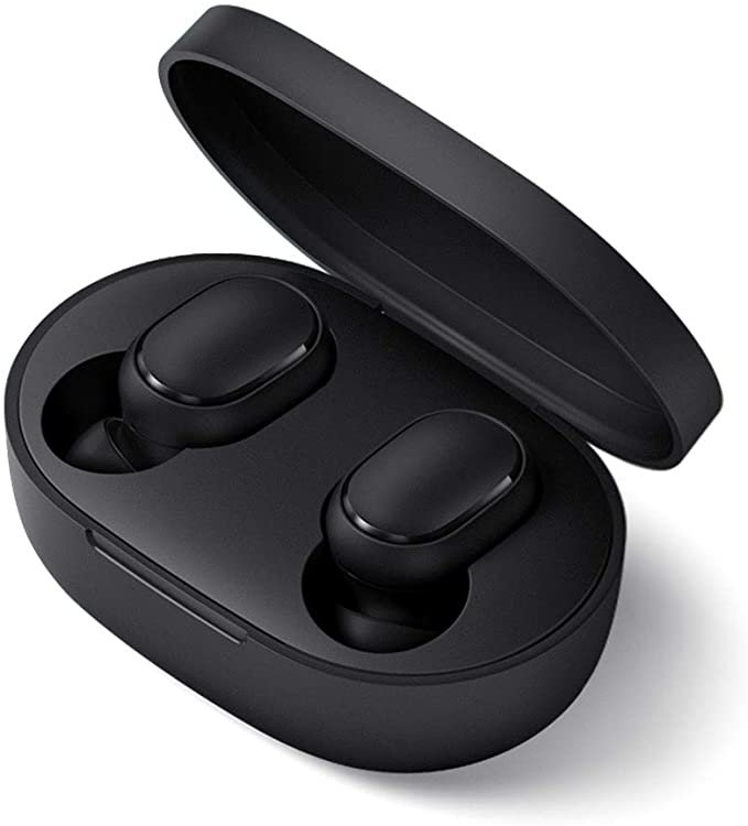 Xiaomi Redmi Airdots 2 TWS Wireless Earphone / Bluetooth 5.0 / DSP Noise Reduction / Tap Control / With Mic Handsfree Earbuds / Black