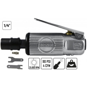 PNEUMO MINI OTSLIHVIJA 6MM 25000P / MIN 1 / 4" ÕHULIIDES JBM