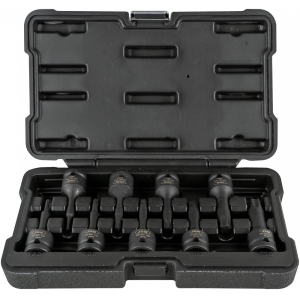 8-OS. 1 / 2" PIKKADE TORX LÖÖKOTSIKUTE STARDIKOMPLEKT T25-T70 JBM