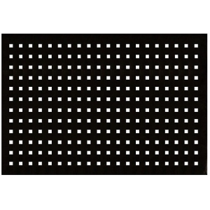 PERFOSEIN "S-SMALL" 1000X600MM TUGEVDUSEGA. MUST PERFO -12.5X12.5MM / 32.5MM JBM