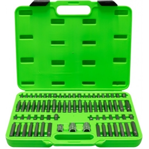 75-OS. TORX. KUUSKANT. 12-TÄHIK. RIBE OTSIKUTE "MEGA STARDIKOMPLEKT" JBM