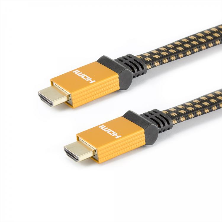 Sbox HDMI-HDMI 2.0 Male/Male 1.5m HQ 100% Bakar HDMI20-HQ-15