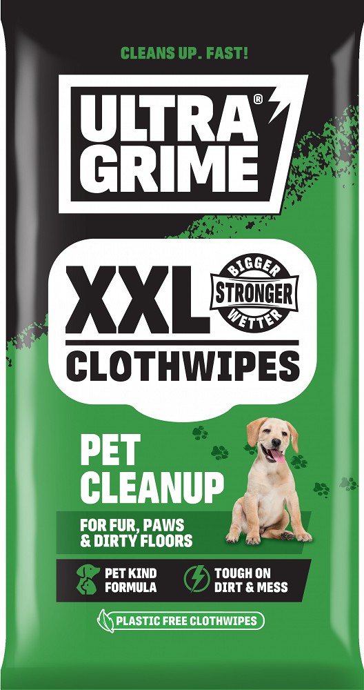 ULTRAGRIME XXL PET CLEANUP LEMMIKLOOMA PUHASTUSLAPID 20TK / PAKK