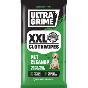 ULTRAGRIME XXL PET CLEANUP LEMMIKLOOMA PUHASTUSLAPID 20TK / PAKK