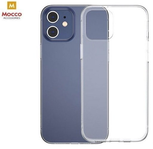 Mocco Ultra Back Case 0.3 mm Силиконовый чехол для Apple iPhone 12 / iPhone 12 Pro Прозрачный