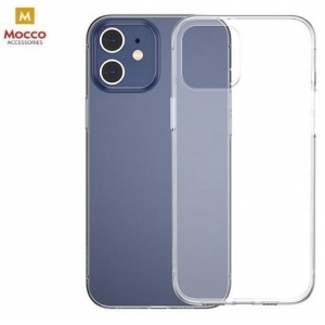 Mocco Ultra Back Case 0.3 mm Silicone Case for Apple iPhone 12 / iPhone 12 Pro Transparent