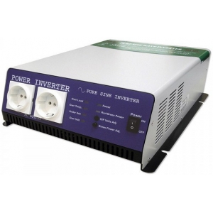 INVERTER / VOOLUMUUNDUR "HD POWER" 12V / 24V->230V 1200W JBM