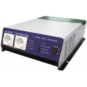 INVERTER / VOOLUMUUNDUR "HD POWER" 12V / 24V->230V 1800W(3600W PEAK) JBM