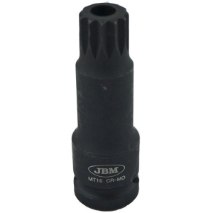 1 / 2" 12-TÄHIK LÖÖKOTSIK M16H AVAGA. 75MM PIKKUNE. CR-MO JBM