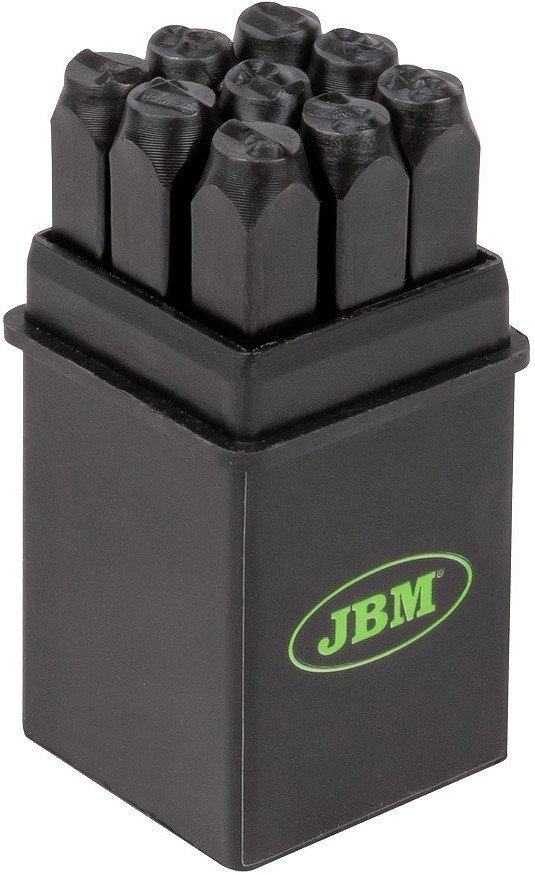 9-OS. NUMBRISTANTSIDE KOMPLEKT. KÕRGUS 6MM JBM