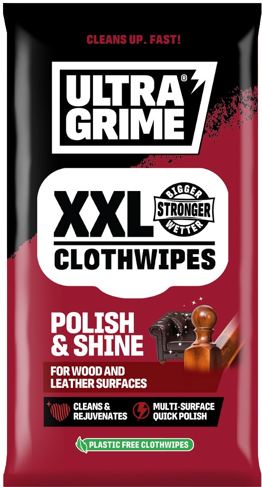 ULTRAGRIME XXL POLISH & SHINE NAHA JA PUIDU POLEERIMISLAPID 20TK / PAKK