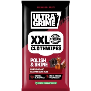 ULTRAGRIME XXL POLISH & SHINE NAHA JA PUIDU POLEERIMISLAPID 20TK / PAKK