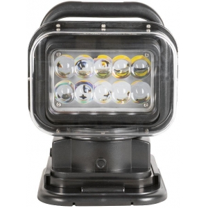 PULDIGA JUHITAV TÖÖTULI "POLICE". 3200LM. 50W. 12-24V. IP67. 2.8M KAABEL SIG.SÜÜTAJASSE JBM
