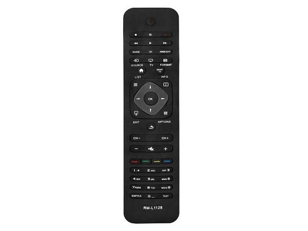 HQ LXP1128 TV remote control PHILIPS LCD/LED RM-L1128 Black