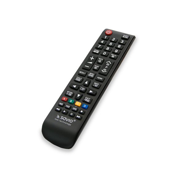 Savio RC-07 Universal Remote For Samsung TV Black