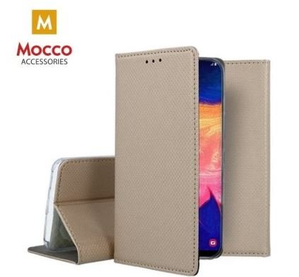 Mocco Smart Magnet Book Case For  Samsung Galaxy Note 20 5G Gold