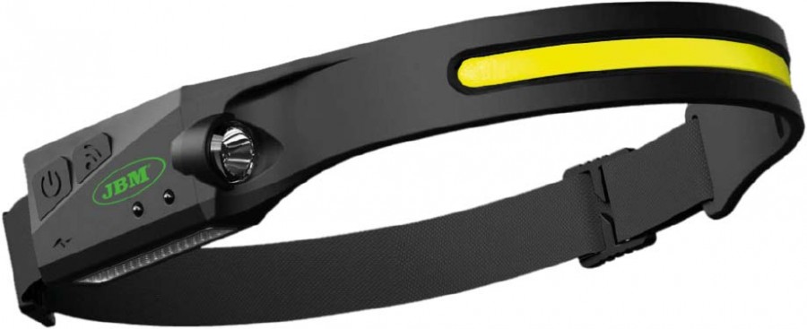 PEALAMP LAETAV. PEHME COB-LED 5W+ 3W XPE-LED (KÜLJEL) 1200 MAH JBM