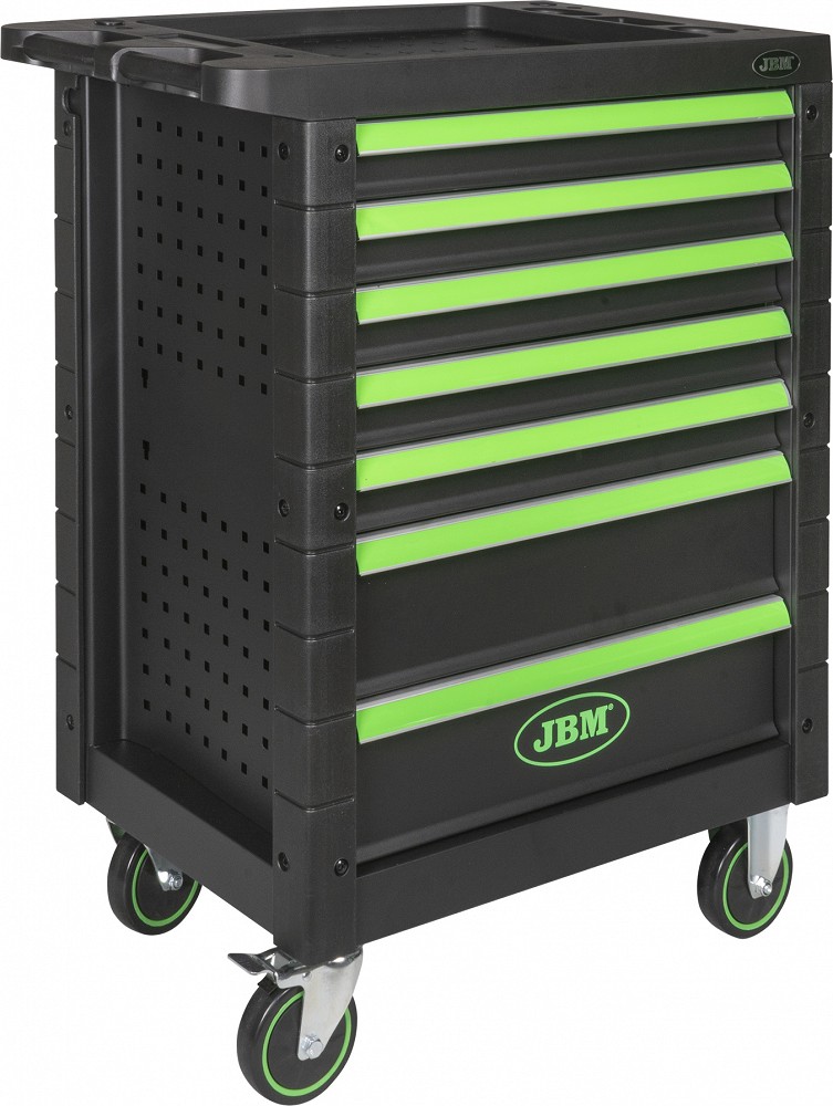 7-SAHTLIGA TÖÖRIISTAKÄRU 775X466X960MM JBM