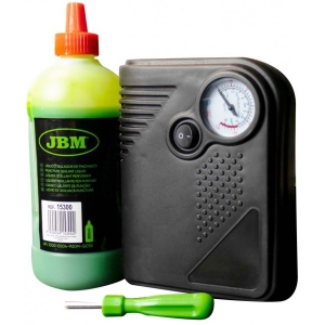 REHVIPARANDUSKOMPLEKT- AINE 500ML + KOMPRESSOR 12V + LUKUGA KOTT JBM
