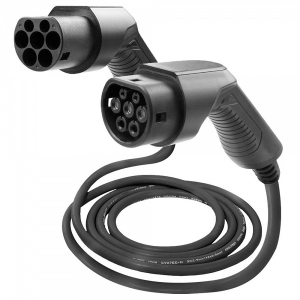 ELEKTRIAUTO LAADIMISKAABEL 5M / 16A / 3.6KW. TYPE2 TO TYPE2 (SINGLE PHASE) IP66 JBM
