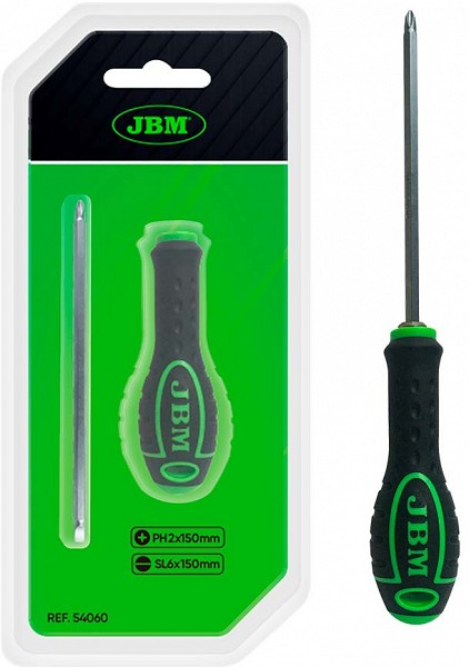 2-IN-1 KRUVIKEERAJA KOMPLEKT "NEW GEN" RIST-LAPIK (2-POOLNE) 150MM JBM