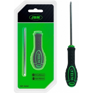 2-IN-1 KRUVIKEERAJA KOMPLEKT "NEW GEN" RIST-LAPIK (2-POOLNE) 150MM JBM