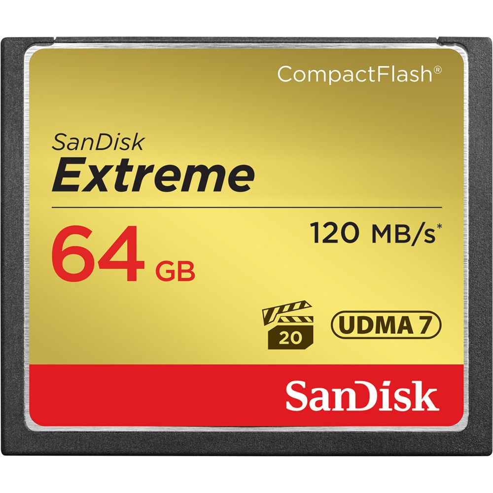 Sandisk mälukaart CF 64GB Extreme 120MB/s